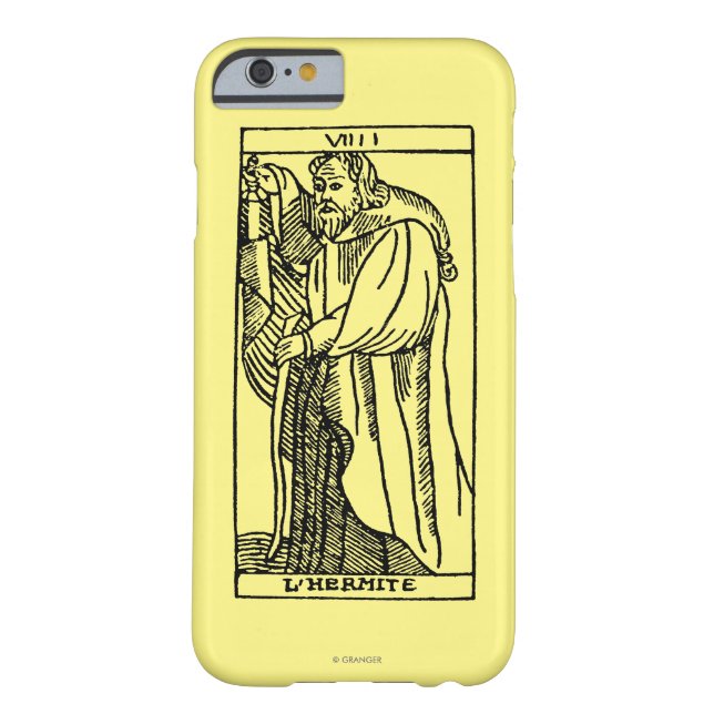 Tarot-Karte: Der Einsiedler Case-Mate iPhone Hülle (Rückseite)