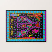 TAROT-KARTE - DER EMPERAT PUZZLE (Horizontal)