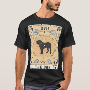 Tarot-Karte Der Hund Fila Brasileiro Celestial Spa T-Shirt