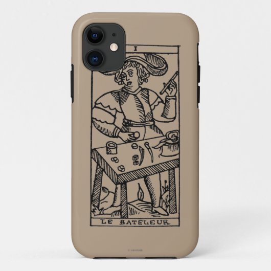 Tarot-Karte: Der Jongleur Case-Mate iPhone Hülle (Rückseite)