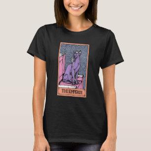 Tarot-Karte der Kaiser und Sphynx Cat Occulp Grap T-Shirt