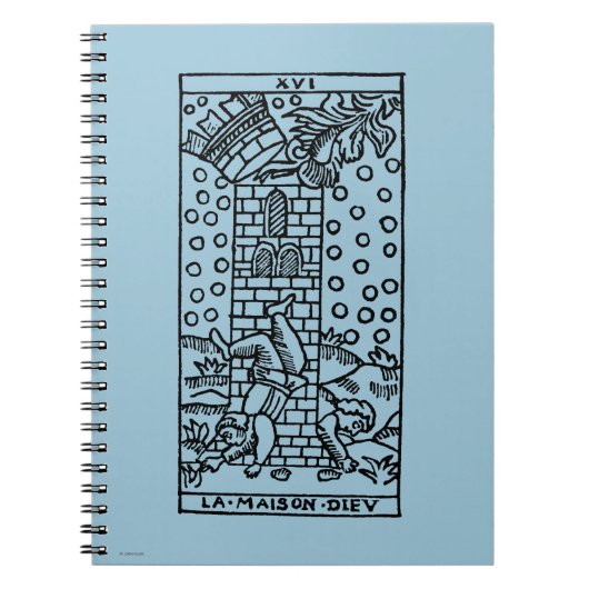 Tarot-Karte: Der Madhouse Notizblock (Vorderseite)