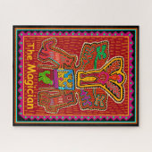 TAROT-KARTE - DER MAGIKANER PUZZLE (Horizontal)