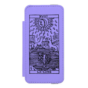 Tarot-Karte: Der Mond Incipio Watson™ iPhone 5 Geldbörsen Hülle