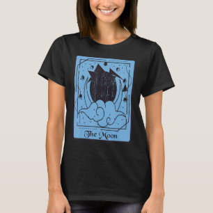 Tarot-Karte Der Mond-Mystische Karten-Okkult T-Shirt