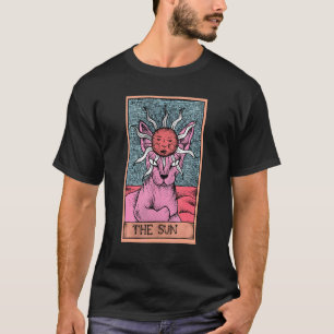 Tarot-Karte der Sonne und Sphynx Kat Okkult Grafik T-Shirt