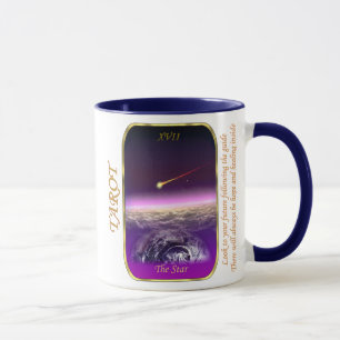 Tarot-Karte - der Stern Tasse