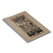 Tarot-Karte: Der Teufel Notizblock (Rechte Seite)