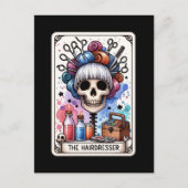 Tarot-Karte des Friseurs Postkarte (Vorderseite)