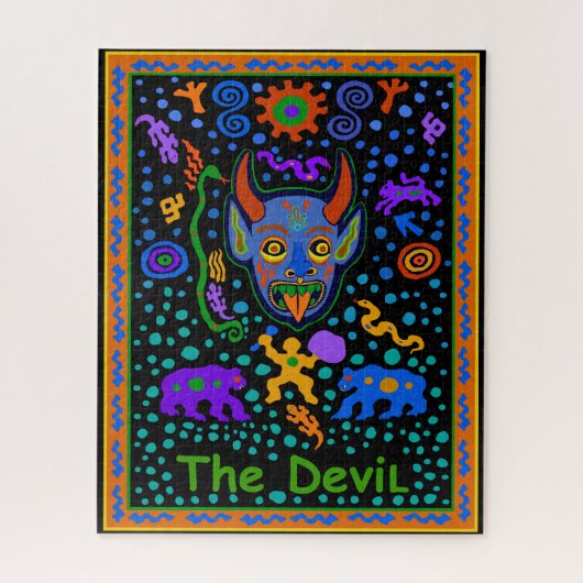 TAROT-KARTE - DIE ABLAGE PUZZLE (Vertikal)