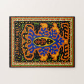 TAROT-KARTE - DIE HERMIT PUZZLE (Horizontal)