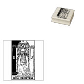 Tarot-Karte: Die Hohepriester: Personalisierter Te Gummistempel (Stempel)
