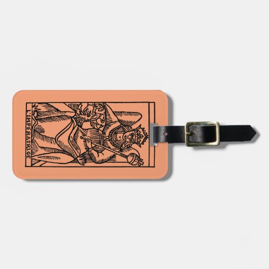 Tarot-Karte: Die Kaiserin Gepäckanhänger (Vorderseite horizontal)