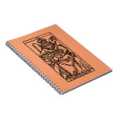 Tarot-Karte: Die Kaiserin Notizblock (Rechte Seite)