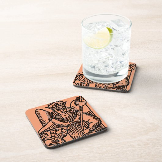 Tarot-Karte: Die Kaiserin Untersetzer (Rechte Seite)