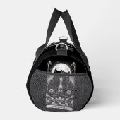 Tarot-Karte Die Liebenden Schwarzen Katzen Duffle Bag (Rechts)