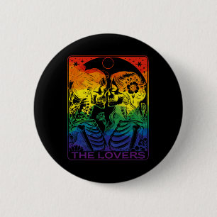 Tarot-Karte Die Liebhaber des Regenbogens Küssen L Button