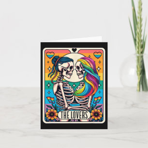 Tarot-Karte Die Liebhaber des Regenbogens Küssen L Karte