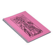 Tarot-Karte: Die Liebhaber Notizblock (Rechte Seite)