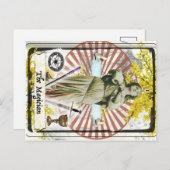 Tarot-Karte Die Magician-Postkarte Postkarte (Vorne/Hinten)