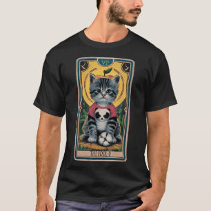 Tarot-Karte einer Katze : Der Narr. T-Shirt
