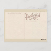 Tarot-Karte für Hohepriestes Postkarte (Rückseite)