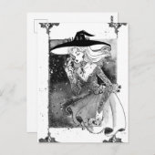 Tarot-Karte-Illustrationskarte Postkarte (Vorne/Hinten)