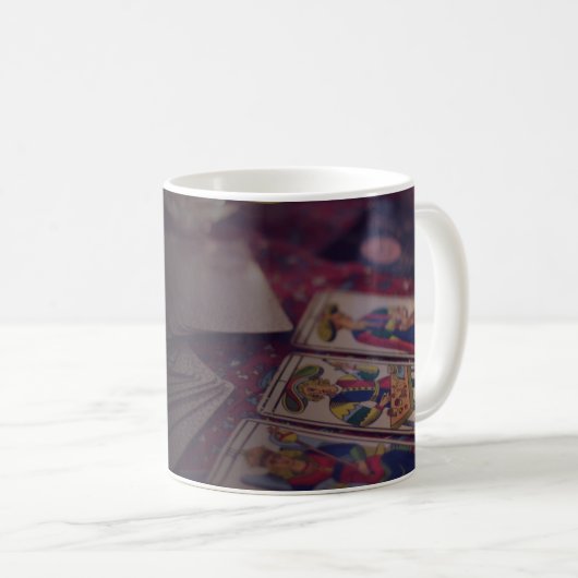 Tarot-Karte Kaffeetasse (VorderseiteRechts)