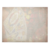 Tarot-Karte Leicht geflochtenes Schreibpapier Note Notizblock (Vorderseite)