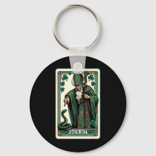 Tarot-Karte Lustiger St. Patricks Day Tee Go'n Git Schlüsselanhänger
