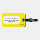 Tarot-Karte: Mäßigkeit Gepäckanhänger (Rückseite horizontal)