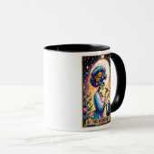 Tarot-Karte/Muttertag/Hausfrau Tasse (VorderseiteRechts)