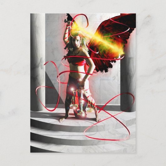 Tarot-Karte Postkarte (Vorderseite)