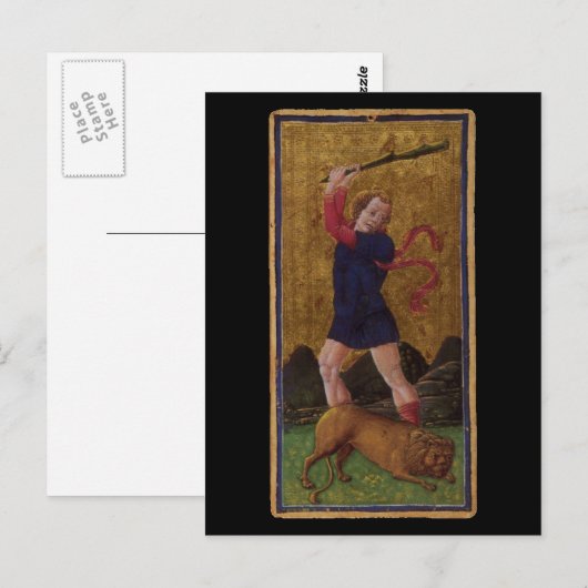 Tarot-Karte Postkarte (Vorne/Hinten)