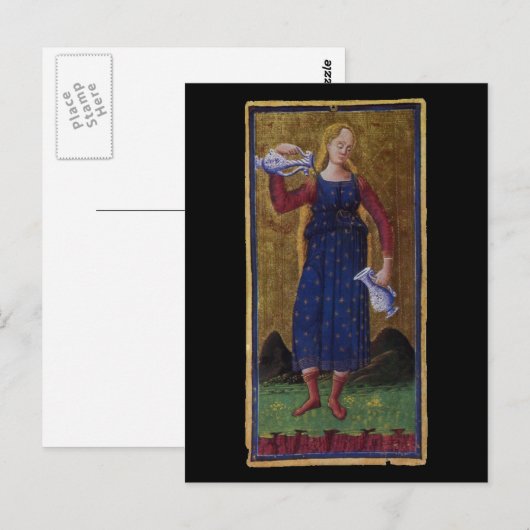 Tarot-Karte Postkarte (Vorne/Hinten)