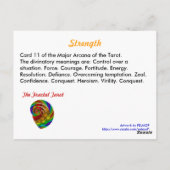 Tarot-Karte Postkarte (Rückseite)
