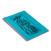 Tarot-Karte: Stärke Notizblock (Rechte Seite)