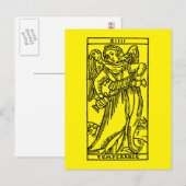 Tarot-Karte: Temperierbarkeit Postkarte (Vorne/Hinten)