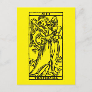 Tarot-Karte: Temperierbarkeit Postkarte