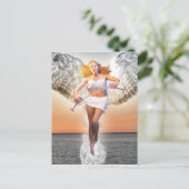 Tarot-Karte Temperieren Kunst Postkarte (Stehend Vorderseite)