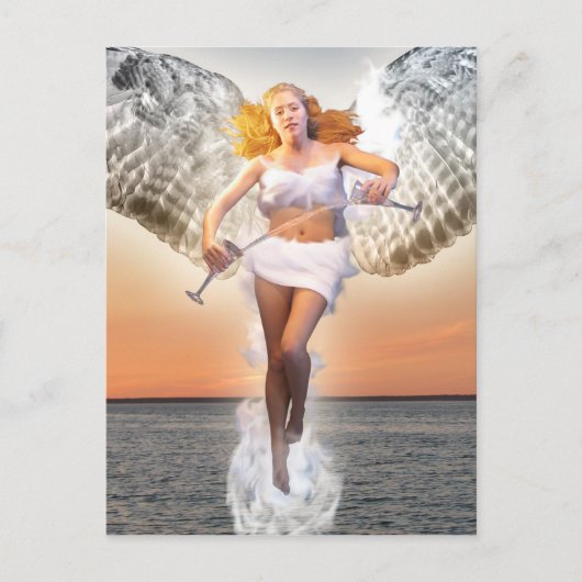 Tarot-Karte Temperieren Kunst Postkarte (Vorderseite)