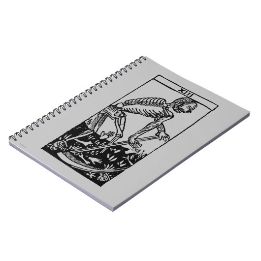 Tarot-Karte: Tod Notizblock (Linke Seite)