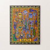 TAROT-KARTE - TOD PUZZLE (Vertikal)