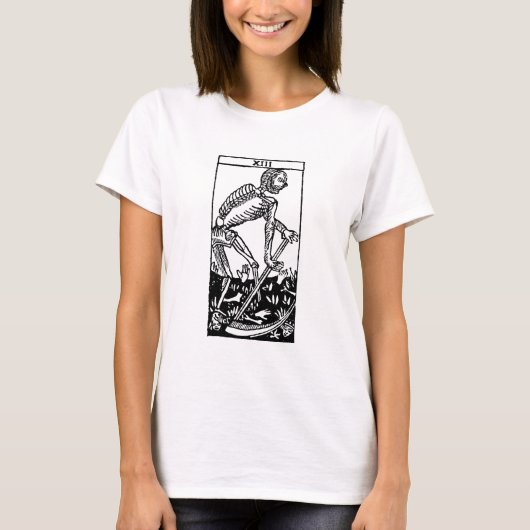 Tarot-Karte: Tod T-Shirt (Vorderseite)
