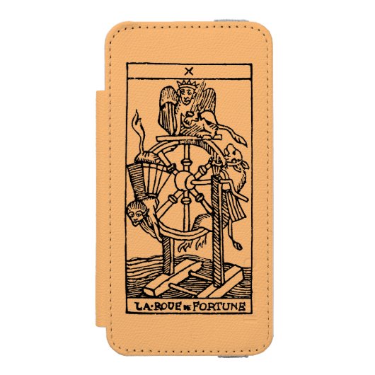 Tarot-Karte: Vermögen Incipio iPhone Geldbeutel-Hülle (Folio Vorderseite)