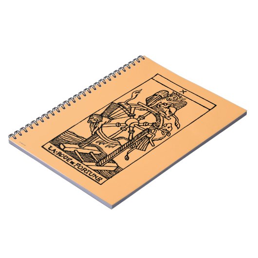 Tarot-Karte: Vermögen Notizblock (Linke Seite)