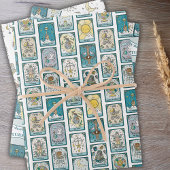 Tarot-Karten-Baby-Party Geschenkpapier Set