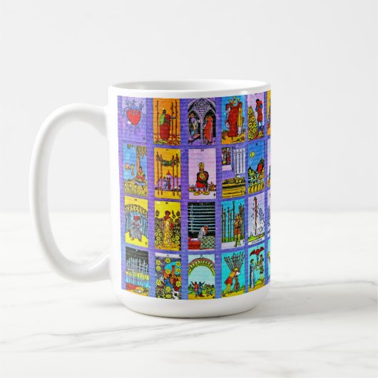 Tarot-Karten Kaffeetasse (Links)