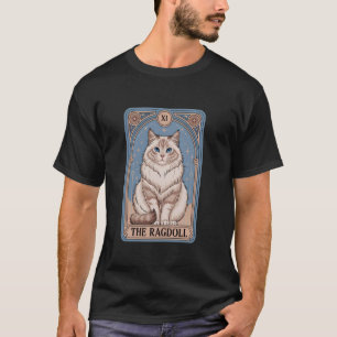 Tarot-Karten-Ragdoll-Katze, Geheimnisvolle Katze T-Shirt