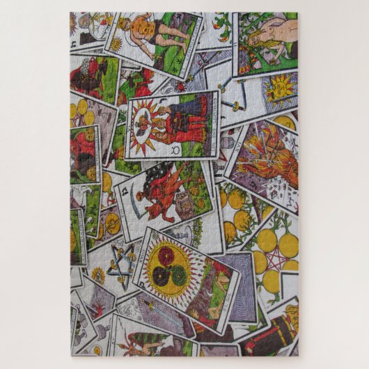 Tarot-Karten-Rätsel Puzzle (Vertikal)